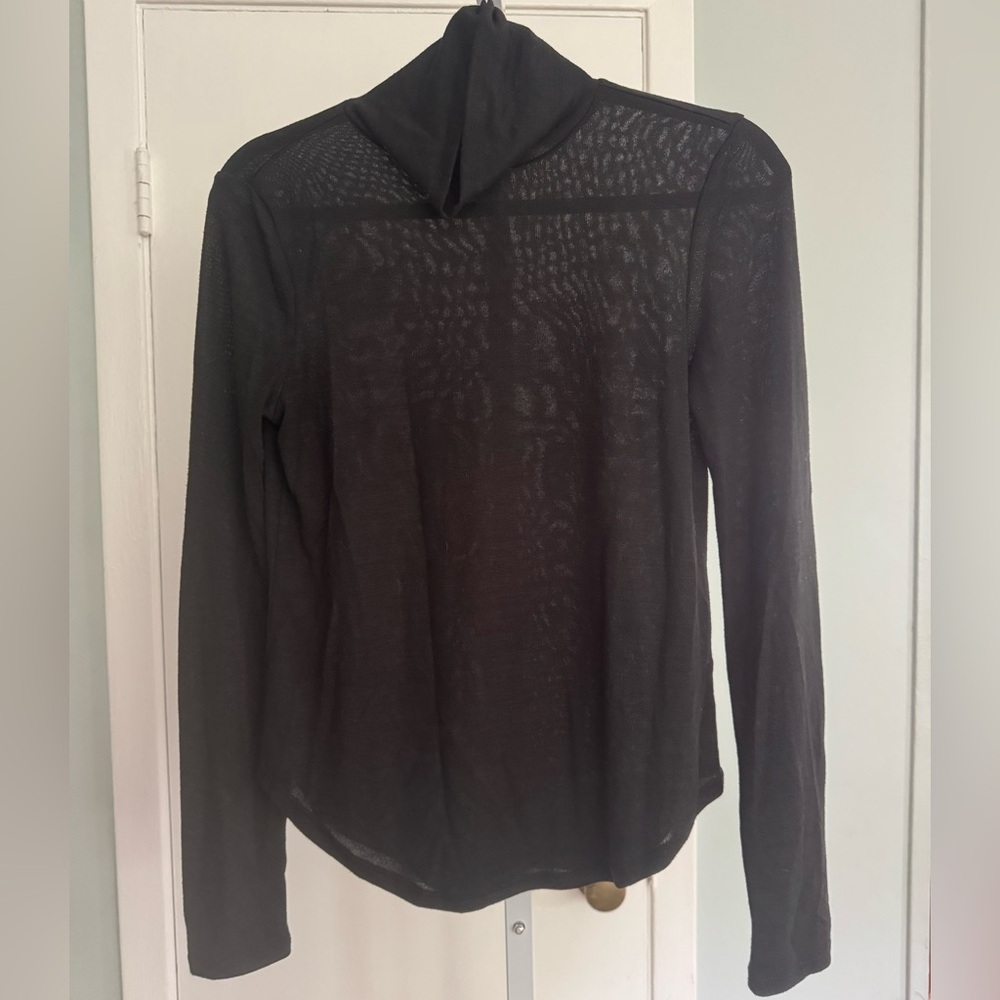 Banana Republic Black Turtleneck Top